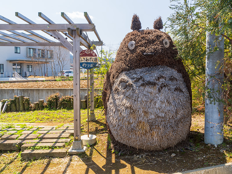 佐賀県鹿島市のふきあげ公園のトトロ