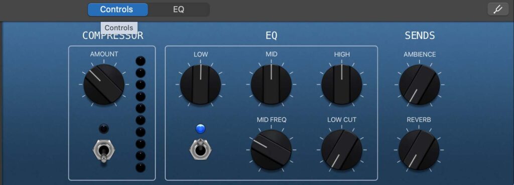 GarageBand Controls