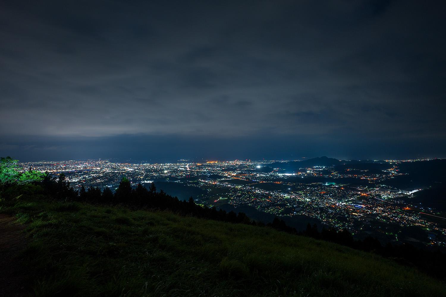 米ノ山展望台の夜景