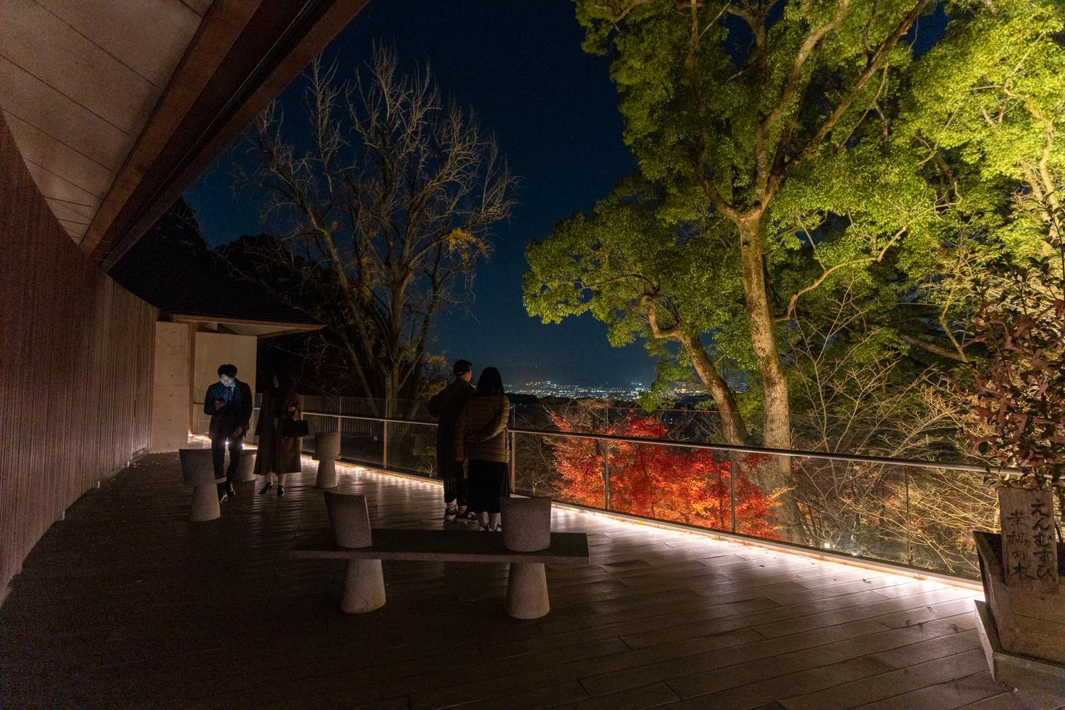 竈門神社からの夜景