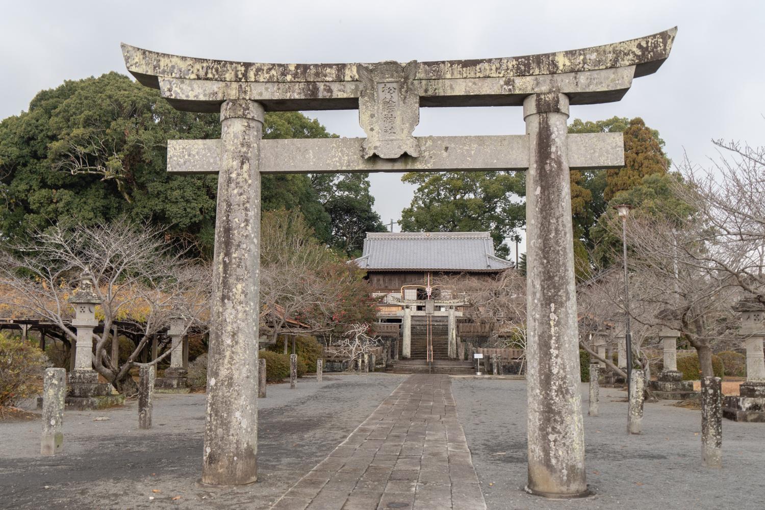 鹿島城址 松蔭神社（まつがげ）